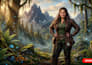 create ai fantasy character, landscape illustration digital art